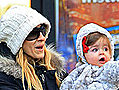 Sarah Jessica Parker Takes a Stroll with Her Kids