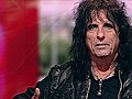 Alice Cooper loses his voice