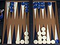 Backgammon - Bearing in to Win a Race