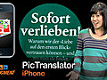 Photo Translation App for the iPhone: PicTranslator