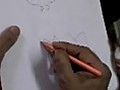 How To Draw A Duck And Lotus Easily(sai)