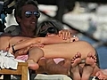 SNTV - Peter Crouch relaxes with fiancée Abbey Clancy