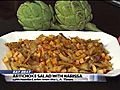 Eat Beat Artichoke Salad with Harissa