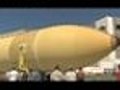 External Tank &#039;Barges&#039; Into Launch Site