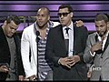 Aventura recibe premio Billboard 2010