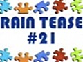Video Brain Teaser #21