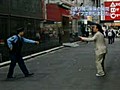 秋葉原刺殺事件 犯人逮捕時の映像