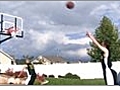 Driveway Basketball Games - Lightning