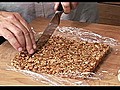 Barras de Granola de Amêndoa e Damasco