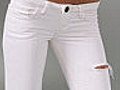 Shop: Get it white! Colorless denim for your Spring style