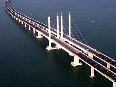 Watch as China Opens Massive Oversea Bridge