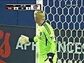 Hartman saves Johnson long range attempt