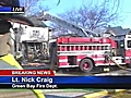 Update: Fire blazes way through Green Bay house