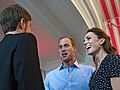 Raw Video: Royals Attend Youth BBQ in Ottawa