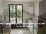 Mouleydier - n°1483 (24) - Vente Maison - Prix: 112 250 € - T3 F3 3 pièces 2 chambres proche des commodités. au calme  avec jardin  avec garage  lumineux