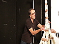 Time-lapse: Building an ice cream Eiffel Tower