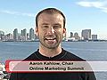 Online Marketing Summit Video With Aaron Kahlow