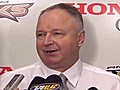 Coach Randy Carlyle on Ducks&#039; loss to Coyotes