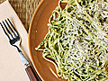 Parsley-Flaxseed Pesto Pasta