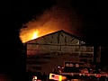 Emmaus storage barn burns to the ground