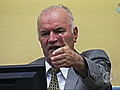 Ratko Mladic defiant,  distracting in courtroom
