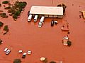 Flood-hit WA town urged to conserve water