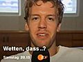 Gruß von Sebastian Vettel