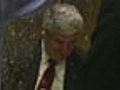 Newt Gingrich Hit With Glitter By Protester