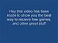 how to get free games and consoles