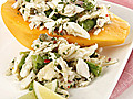 Golden Papaya and Crab Salad