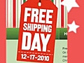 Get Most of Free Shipping Day