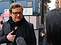 Oscars 2011 nominations: Colin Firth reacts to Oscar nod