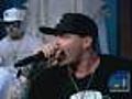 Rapper Vanilla Ice Performs 'Ice Ice Baby'