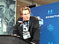 Missouri QB Blaine Gabbert on being top prospect