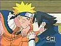 beso Naruto y Sasuke