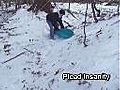 Sledding Crash