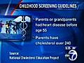 Study calls for cholesterol screening for kids