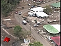 Raw Video: Tour of Samoa Tsunami Damage