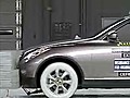 2009 Infiniti EX IIHS Frontal Crash Test