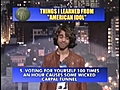 Sanjaya&#039;s Top Ten On David Letterman