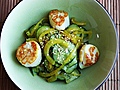 Ginger Cucumber Salad With Scallops