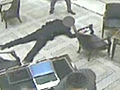 CCTV of Britain’s biggest robbery