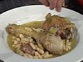 A Welsh treat: Organic chicken cassoulet with Italian fennel sausage