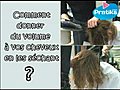 Comment donner du volume à vos cheveux en les séchant?