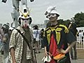 Fans dress up as Manga characters
