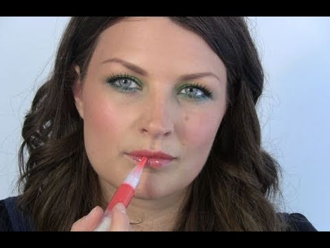 10 Minute Make-up - Bright eyeshadow tutorial