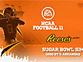 Official NCAA Football 11 Sugar Bowl Sim