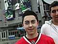 Young Chicago Blackhawks fans ready for action in Vancouver