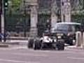 Webber: pit stop nel centro di Londra