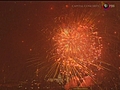 Amazing fireworks in USA